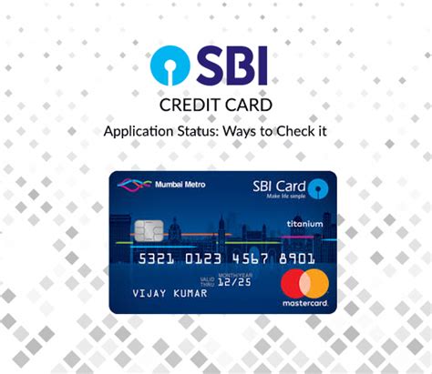 Sbi Credit Card Status Tracking How To Track Sbi Credit Card Application Status