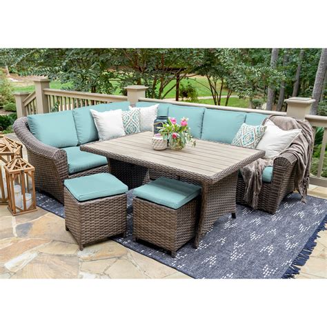 8 Person Sectional Patio Sectionals And Sofas At