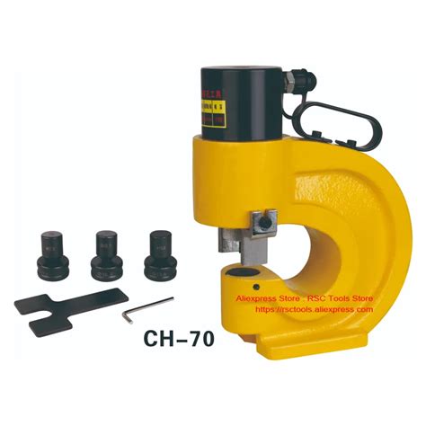 Ch 70 Hydraulic Hole Punching Tool 35t Hole Digger Force Puncher Smooth