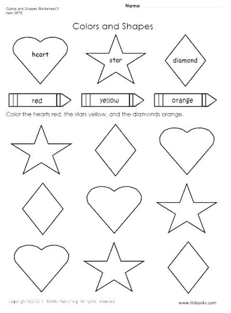 Shapes Coloring Pages For Kindergarten at GetColorings.com  Free