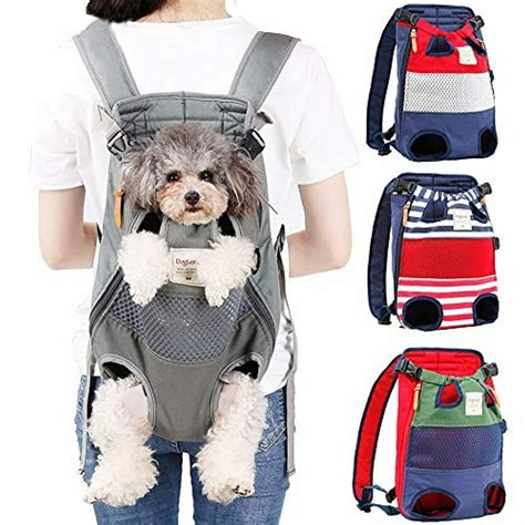 Free delivery and returns on ebay plus items for plus members. Dog Carrier Backpack - Legs Out Front-Facing Pet Carrier ...