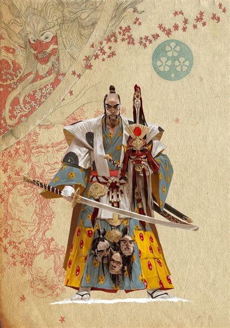 Samurai Art Concept Art Characters Character Art