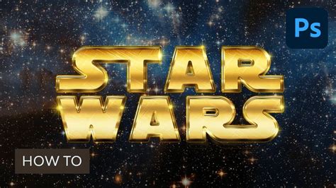 Create A Retro Star Wars Inspired Text Effect In Adobe Photoshop