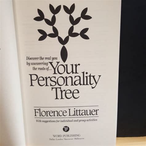 Your Personality Tree By Florence Littauer Paperback Pangobooks