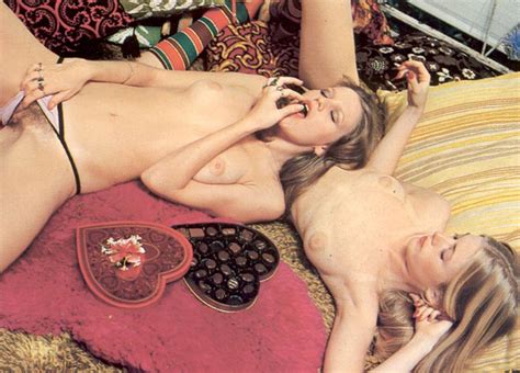 Two Hirsute Retro Lesbian Hippies At Vintage Porn Pics