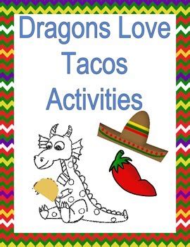 Dragons Love Tacos Activities by 4th Grade Fun  TpT