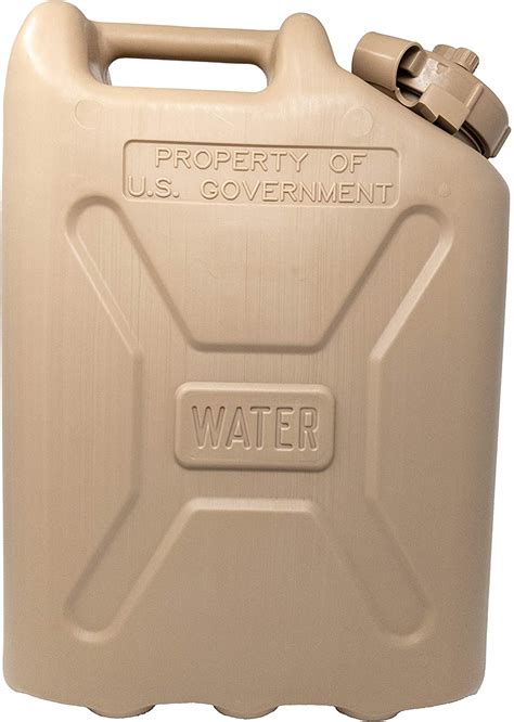 Tacticai Tan Military Water Can 5 Gallon Water Container