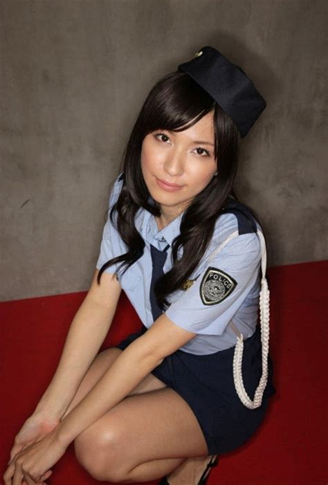 Beautiful Woman Police Officer Panchira Cop Cosplayers Breasts And I Breasts Lower Image Video
