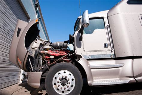 Broken Down Semi Truck Stock Photos Pictures And Royalty Free Images