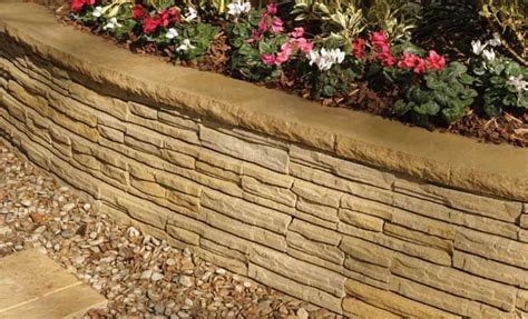 Natural Impressions Flagstone Retaining Wall Blocks Sandstone