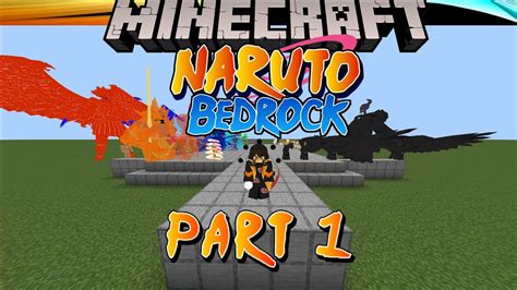 Updated Naruto Bedrock 15 New Weapons Susanoos Modes