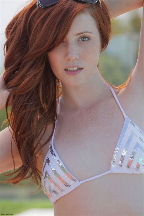 Pin On Redheads In Bikinis