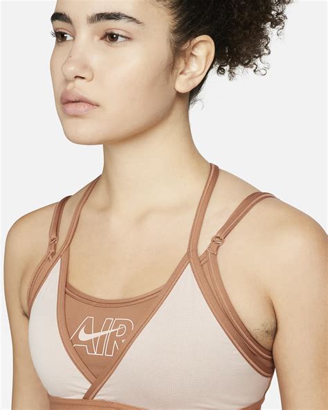 Nike Air Indy Womens Light Support Padded Strappy Sports Bra Nike Pt