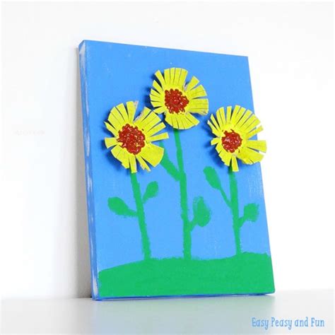 Top 10 Sunflower Crafts For Kids Crafty Kids At Home