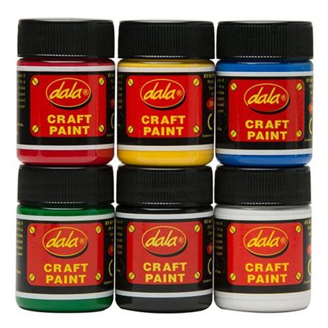 Craft Paint Set 6x50ml Welcome To Craft House