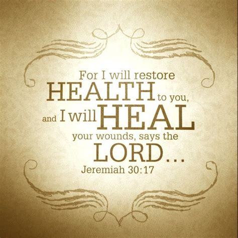 Healing scriptures are found throughout the bible, and they are for you, god's child. Pin on God's Truths