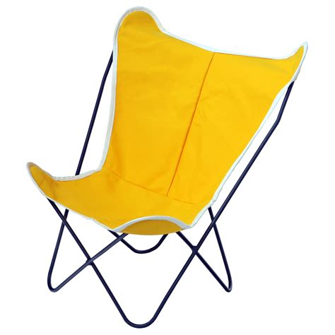 Kids Half Pint Butterfly Sling Chair Yellow Steele Canvas Basket Corp