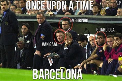FC Barcelona - When Jose Mourinho, Pep Guardiola and Louis van Gaal