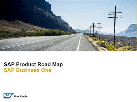 Sap Business One Road Map