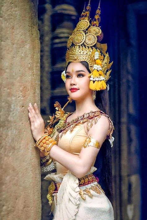 Cambodia Beautiful Thai Women Cambodian Art Thai Model
