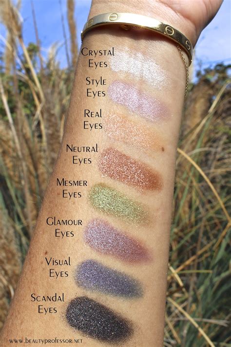 beauty professor surratt beauty prismatique eyes swatches galore