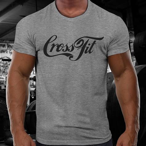 Crossfit Gym T Shirt Wod Functional Training Sport Workout Fitness