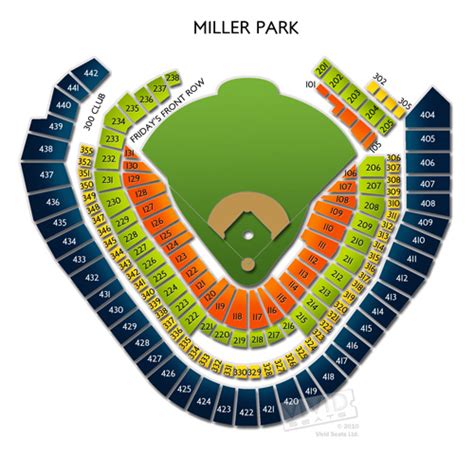 Miller Park Detailed Seating Chart My Xxx Hot Girl