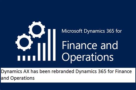 Microsoft Dynamics 365 Finance And Operations Functionalities