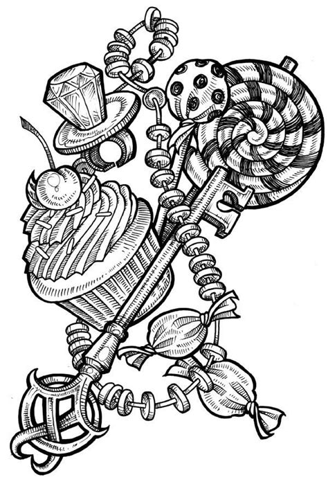For boys and girls, kids and adults, teenagers and toddlers, preschoolers and older kids at school. key number 6 by Phedre1985 on deviantART | Girly skull ...