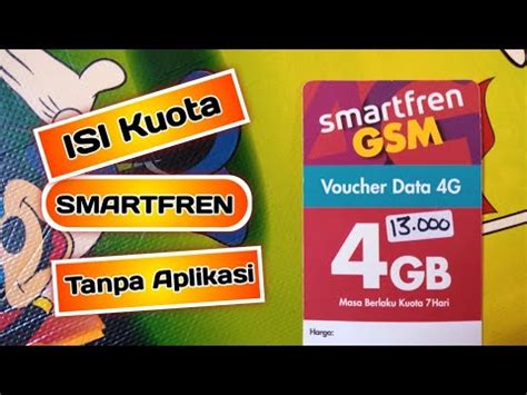 Kamu juga bisa lo menggunakan internet gratis sepuasnya tanpa kuota. Cara Mengisi Kuota Smartfren Menggunakan Voucher - YouTube