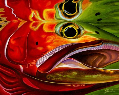 Tim Johnson Gallery Fly Fishing Artwork Fish Painting Trout Artwork