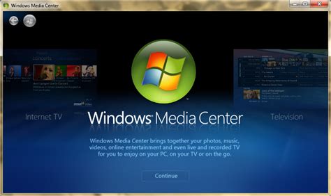 Windows Media Center Unwrapping Features Intelligent Computing