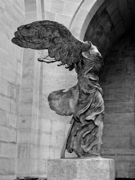 Louvre NIke Di Samotracia Samothrace Winged Victory Of Samothrace Plaster Sculpture