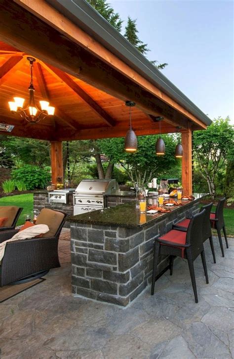A small outdoor kitchen is the best way to cook and enjoy the outdoors. 44+ Amazing Outdoor Kitchen Ideas on A Budget - Page 33 of 46