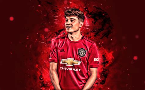 Explore more wallpapers of manchester united. Download wallpapers 4k, Daniel James, 2019, Manchester ...