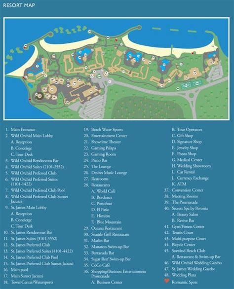Secrets Wild Orchid Montego Bay Jamaica Map Of Resort Secrets Montego Bay Jamaica Jamaica