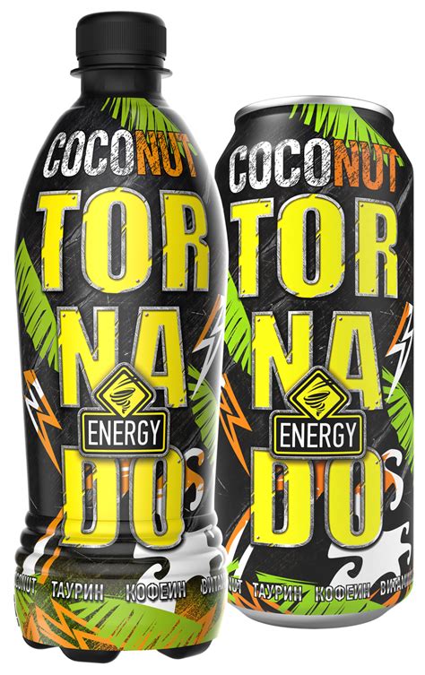 Энергетический напиток Tornado Coconut Кокосовый энергетик от