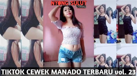 tiktok hot cewek manado terbaru vol 23 tiktokhot youtube