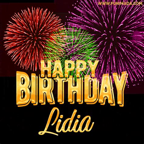 Happy Birthday Lidia S