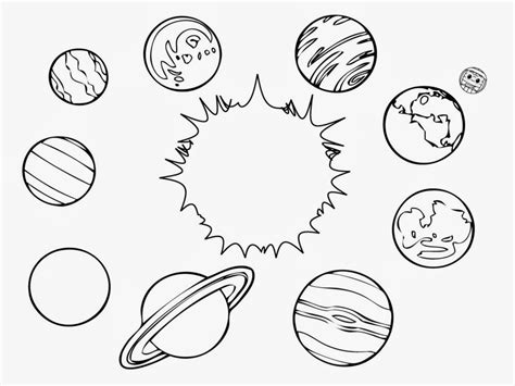 Mercury, venus, earth, mars, jupiter, saturn, uranus, and neptune. Planet Coloring Pages (With images) | Space coloring pages ...
