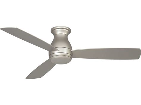 These fans move air with ease, helping to control heating and cooling bills. Fanimation Fans Hugh Brushed Nickel One-Light 52'' Wide ...