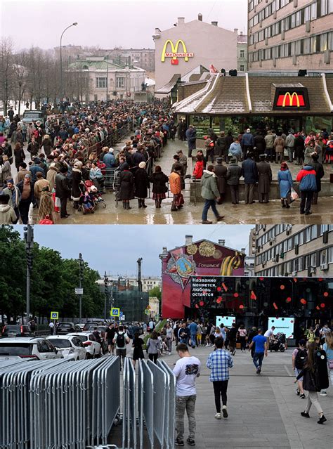 Rebranded Russian Mcdonalds Sold 120k Burgers In One Day