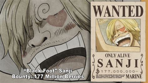 How Did Vinsmoke Sanji Earn His Bounty In One Piece Game Scooper