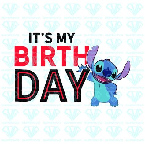 Disney Lilo And Stitch Happy Birthday Svg Files For Silhouette Files