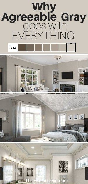 Agreeable Gray The Ultimate Neutral Greige Paint Color Room Paint