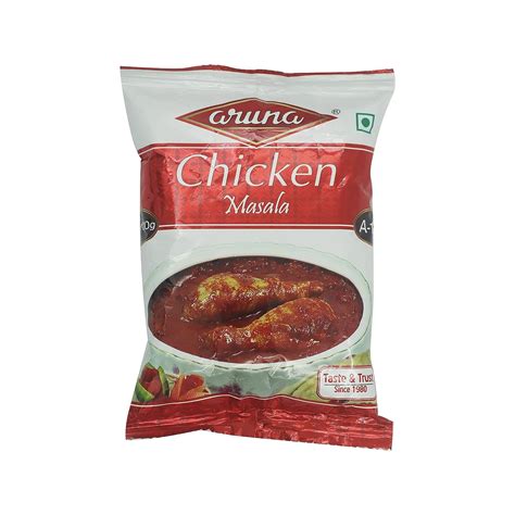 Aruna A1 Chicken Masala Powder 100g Amazon In Grocery Gourmet Foods