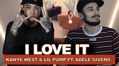 Kanye West And Lil Pump Ft Adele Givens I Love It React AnÁlise
