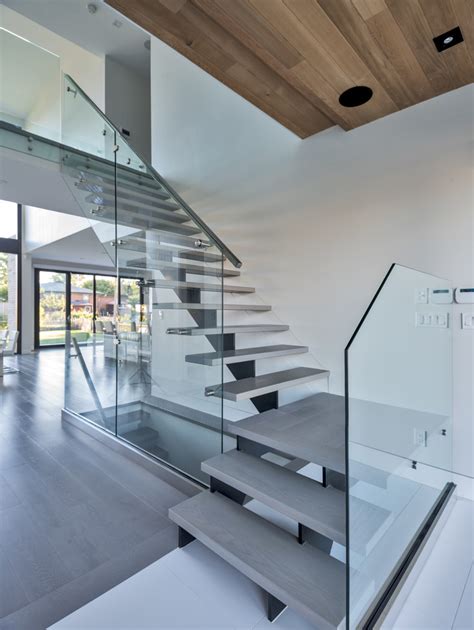 Southview Modern Home Contemporary Staircase Toronto By User