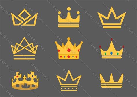 Crown SVG Bundle Tiara SVG Queen Crown SVG Princess Crown Svg Crowns