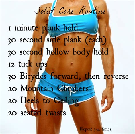 Our Southern Roots Fit Friday~ Solid Core Workout